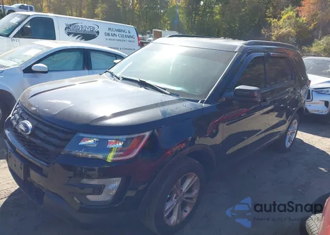 2017 Ford Police Interceptor from USA, damaged, VIN 1FM5K8AT7HGD25346